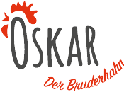 Oskar der Bruderhahn - Logo